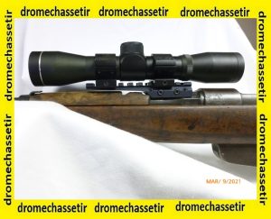 Montage weaver pour carabine carcano 91