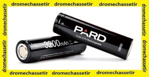 Batterie18650 rechargeable lithium 3,7 volts 3200 mAh PARD