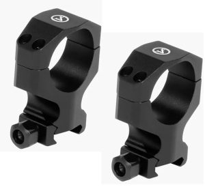 lot 2 anneaux Athlon optics Precision haut 34mm noir matte ref 701007