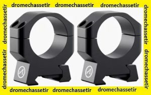 lot 2 anneaux Athlon optics armor medium 34mm noir matte ref 701006