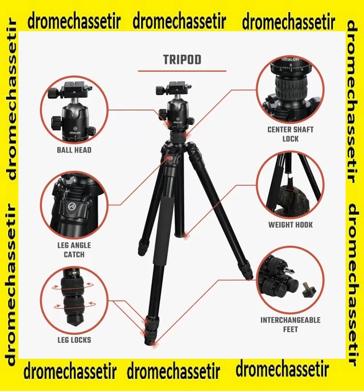 tripod Athlon Midas AL28 interface Arca 706009