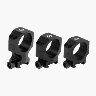lot 2 anneaux Athlon optics Precision 34mm bas noir matte ref 701005