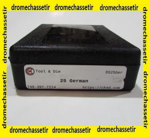 Jeux d'outils CH4D rechargement en calibre 25 german