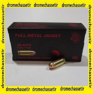 Boite 50 cartouches GECO 45 ACP 230 FMJRN