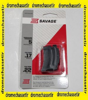 CHARGEUR SAVAGE MKII 22LR / STEVENS CAL.22LR 5 COUPS 90005+