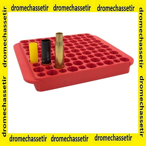 Plateau de rechargement Hornady magnum pour 50 douilles rouge 480042