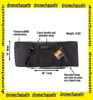 tapis de tir Lyman TAC-MAT™ LONG RANGE SHOOTING MATS noir