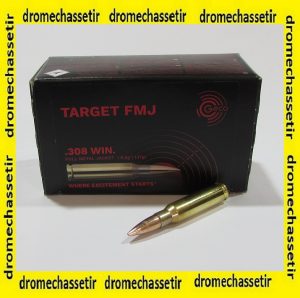 Boite 50 cartouches Geco cal 308 Winchester FMJ 147 grains
