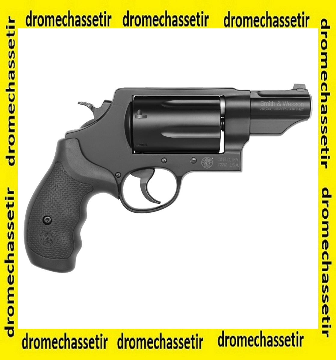 REVOLVER SMITH WESSON GOVERNOR BLACK CAL.45 ACP 410 mag 45 colt canon 2-3/4″ 162410