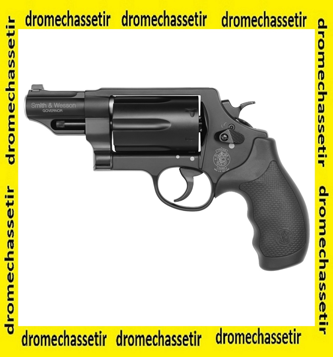REVOLVER SMITH WESSON GOVERNOR BLACK CAL.45 ACP 410 mag 45 colt canon 2-3/4″ 162410