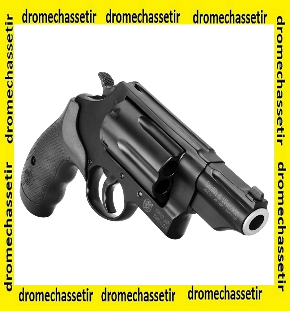 REVOLVER SMITH WESSON GOVERNOR BLACK CAL.45 ACP 410 mag 45 colt canon 2-3/4″ 162410