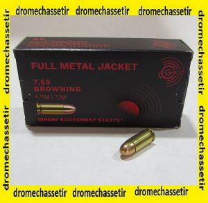 boite 50 cartouches GECO 32 ACP 73 grains FMJ 2317970