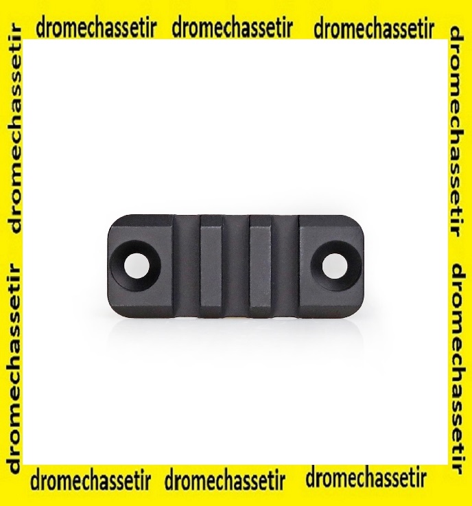 rail picatinny avec dessous incurvé 5,2cm noir BT34