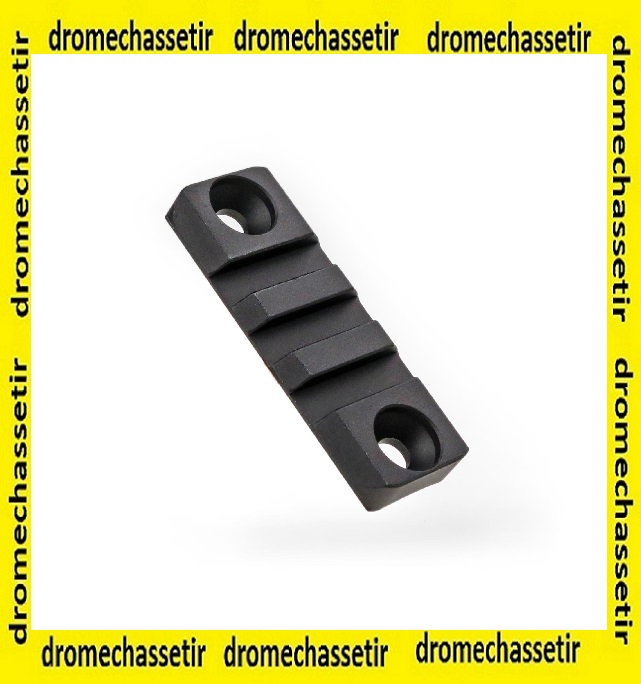 rail picatinny avec dessous incurvé 5,2cm noir BT34
