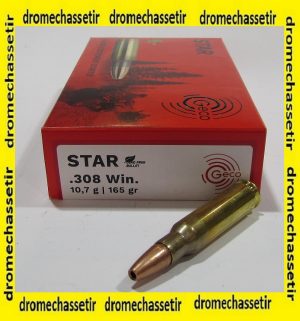 boite de 20 cartouches calibre 308 Win Geco star 165 grains