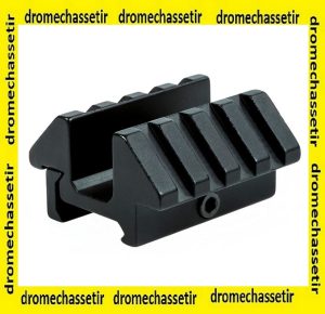double Rail incliné 45 degrés fixation picatinny SM9412