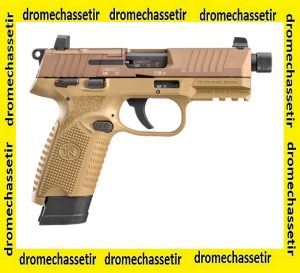 PISTOLET FN 502 TACTICAL CAL 22LR CHARGEUR 15 CPS FDE