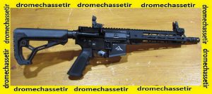 Carabine Alpen arms STG15 cal 223 canon 10.5 pouces chargeur 10 coups fourreau