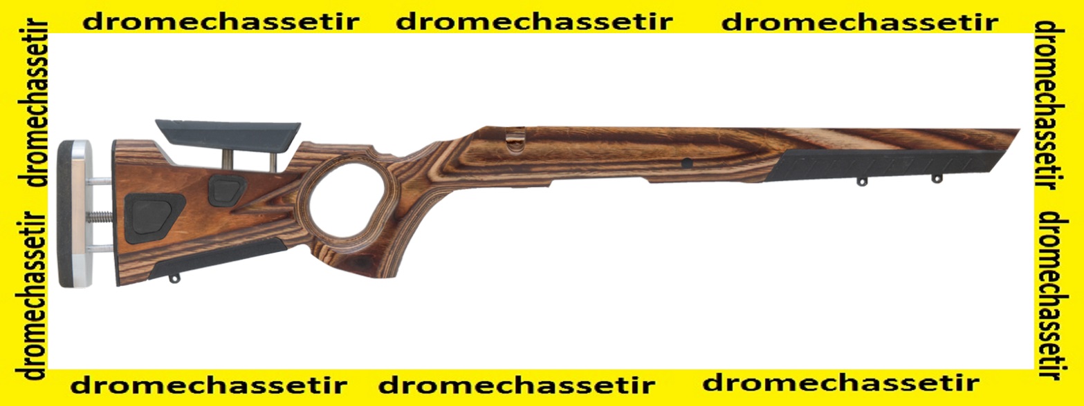 Crosse boyds thumbole AT ONE gaucher pour Remington 700 action longue marron