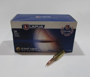 boite 50 cartouches 6.5x47 Lapua 139 grains GB458