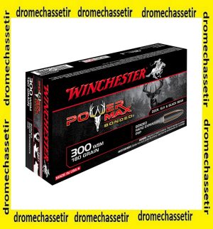 boite 20 cartouches calibre 300 WSM Power max bonded 180 grains