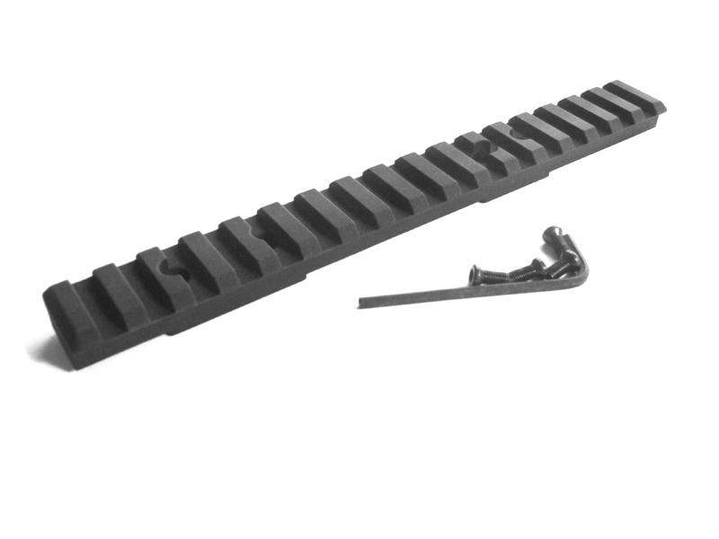 rail picatinny extra long ruger 10/22