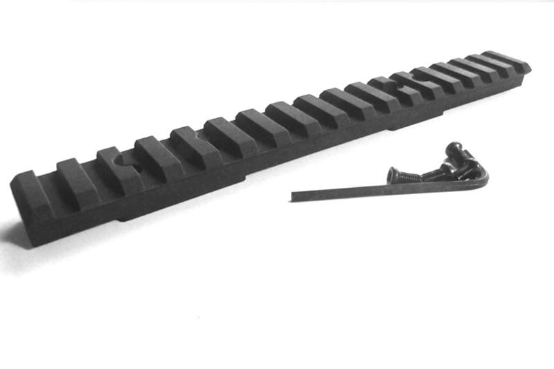 rail picatinny extra long ruger 10/22