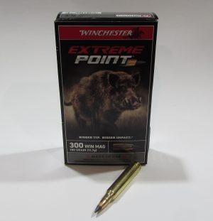 boite 20 cartouches de calibre 300 Winchester Magnum, Winchester Extreme Point 180 Grains