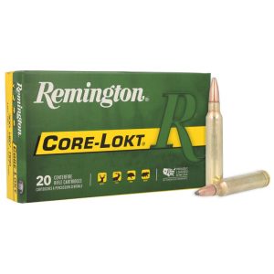 boite 20 cartouches cal 300 Winchester Magnum remington core lokt 180 grains