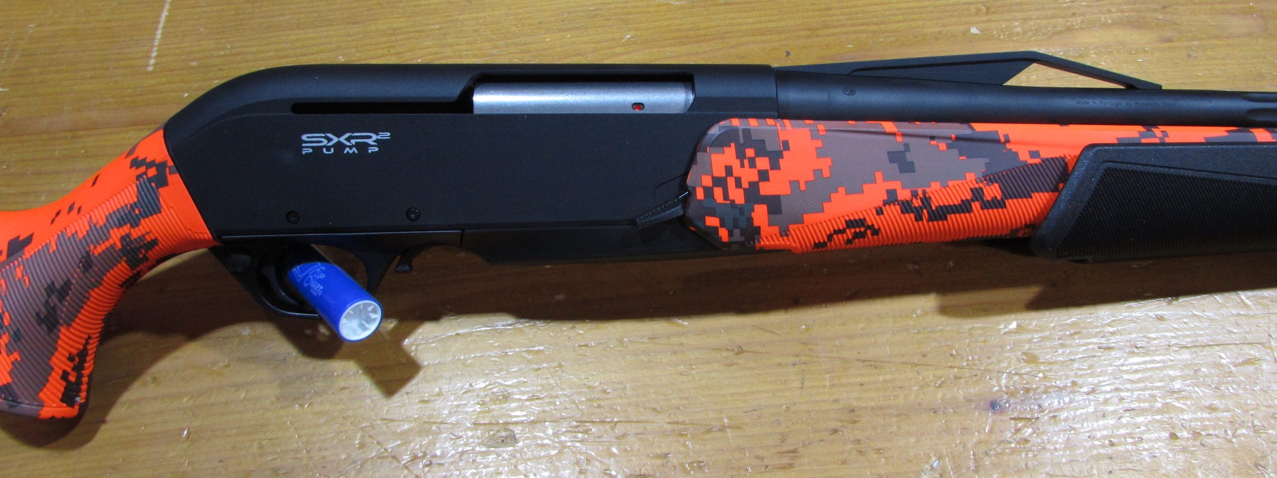 carabine Winchester SXR 2 PUMP TRACKER calibre 30-06 canon 47cm fileté