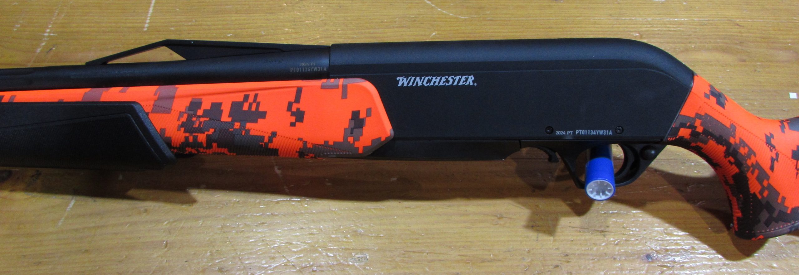 carabine Winchester SXR 2 PUMP TRACKER calibre 30-06 canon 47cm fileté