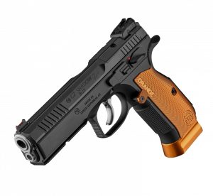 Pistolet semi auto CZ Shadow 2 ORANGE OPTICS READY cal 9x19 avec malette