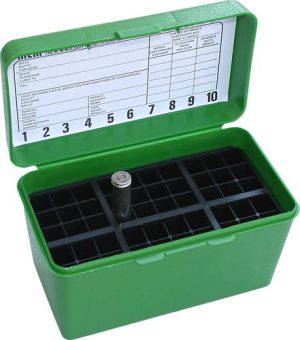 Boite de rangement MTM calibre Magnum H50-XL Vert