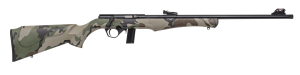 Carabine a verrou Rossi 8122 camo cal 22lr canon 53cm fileté