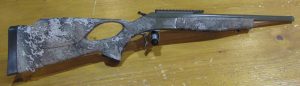 CARABINE THUMBOLE BERGARA BA13 300 blackout CANON 46CM FILETÉE CAMO STRATA
