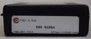 Jeux d'outils CH4D pour le rechargement en calibre 505 Gibbs