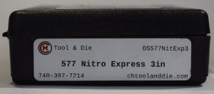 Jeux d'outils CH4D pour le rechargement en calibre 577 Nitro Express 3 pouces