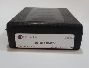 Jeux d’outils CH4D pour le rechargement en calibre 25 remington