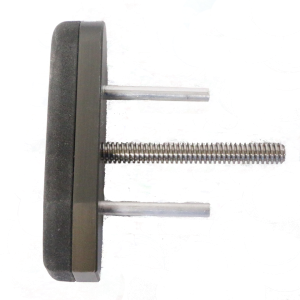 rallonge de crosse gris pour crosse AT-ONE avec talon caoutchouc A09103