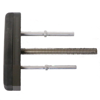 grande rallonge de crosse AT-ONE avec talon caoutchouc gris A09104