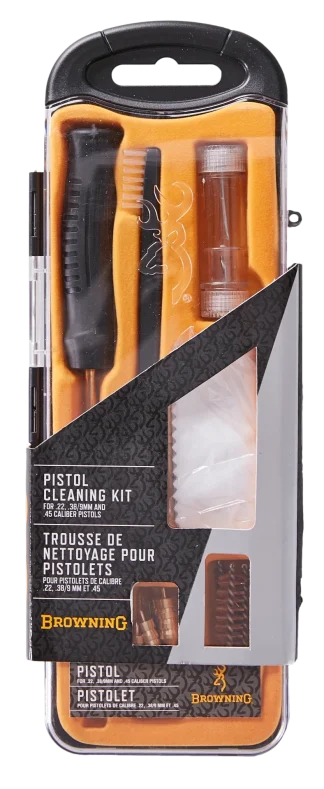 KIT DE NETTOYAGE BROWNING POUR pistolet cal 22 38 9mm et 45