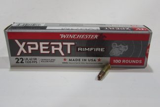 boite 100 cartouches 22lr Winchester Xpert rimfire copper plated hollow point 42 grains