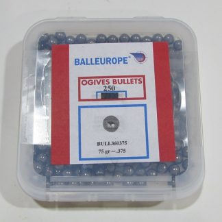 boite de 250 balles ronde poudre noire cal 36 75 grains Balleurope