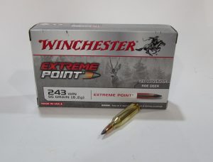 boite 20 cartouches 243 Winchester extreme point 95 grains