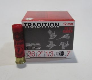 Boite 25 cartouches 12mm FOB plomb 7