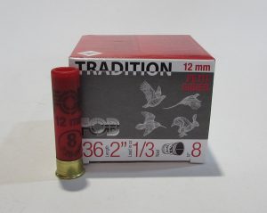 Boite 25 cartouches 12mm FOB plomb 8