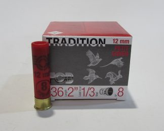 Boite 25 cartouches 12mm FOB plomb 8