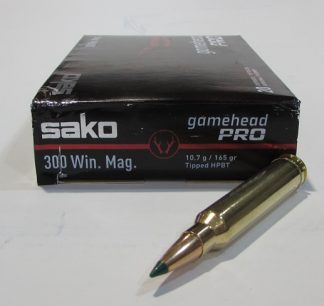 boite 20 cartouches Sako Gamehead Pro cal 300 win mag 165 grains
