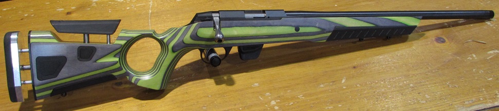 carabine Tikka T1X AT ONE THUMBOLE ZOMBIE cal 22lr canon 51cm filetée 1/2x20