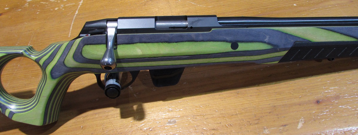 carabine Tikka T1X AT ONE THUMBOLE ZOMBIE cal 22lr canon 51cm filetée 1/2x20